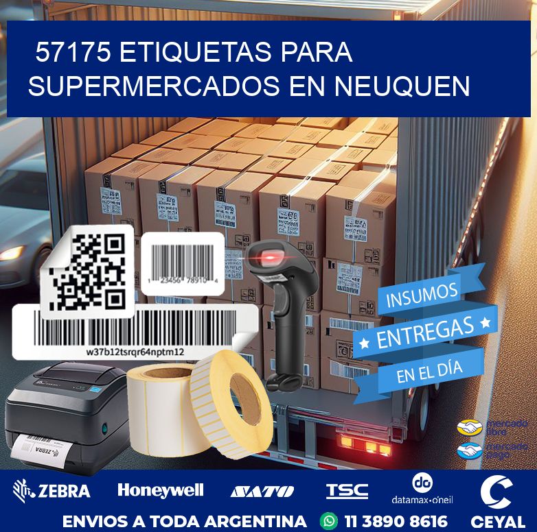 57175 ETIQUETAS PARA SUPERMERCADOS EN NEUQUEN