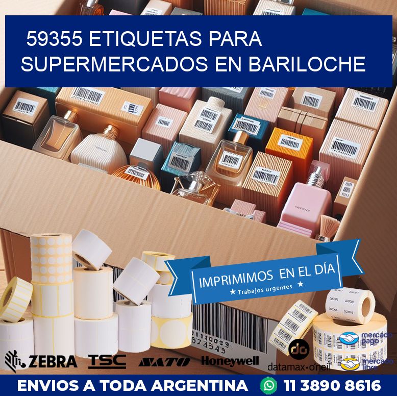 59355 ETIQUETAS PARA SUPERMERCADOS EN BARILOCHE