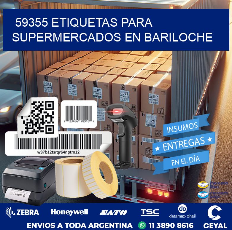 59355 ETIQUETAS PARA SUPERMERCADOS EN BARILOCHE