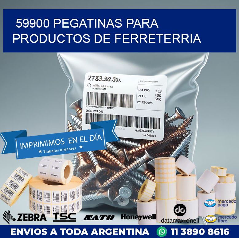 59900 PEGATINAS PARA PRODUCTOS DE FERRETERRIA