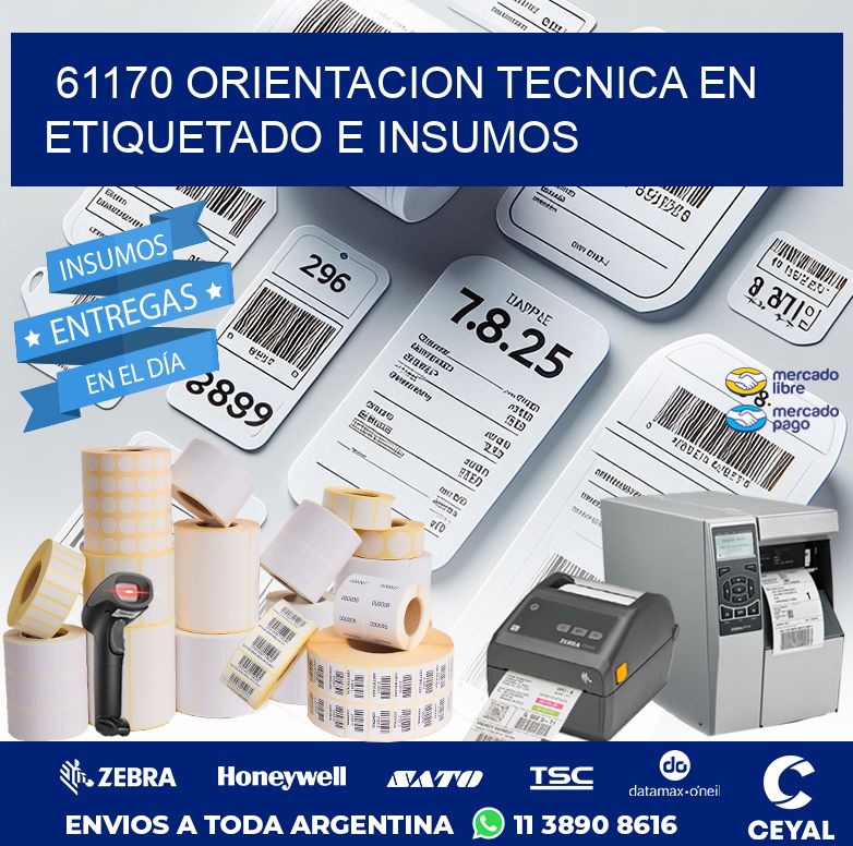 61170 ORIENTACION TECNICA EN ETIQUETADO E INSUMOS