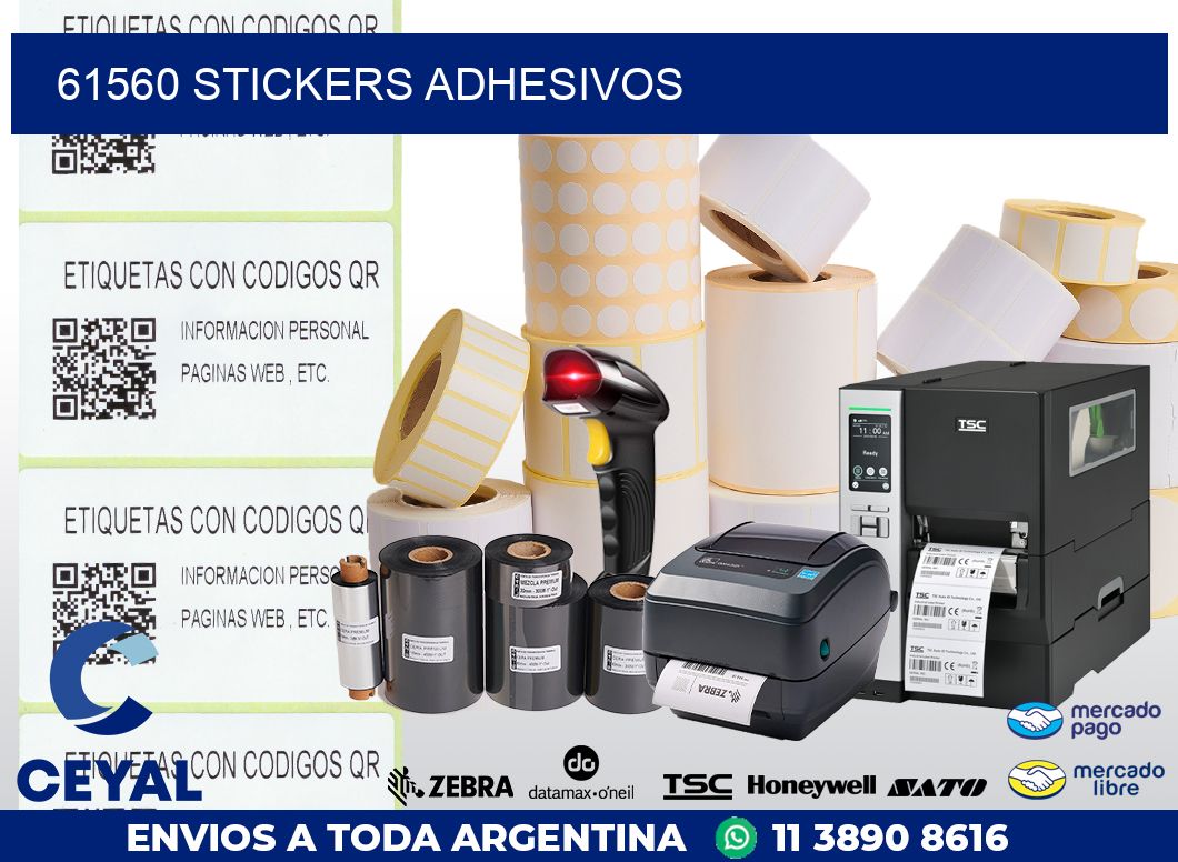 61560 STICKERS ADHESIVOS