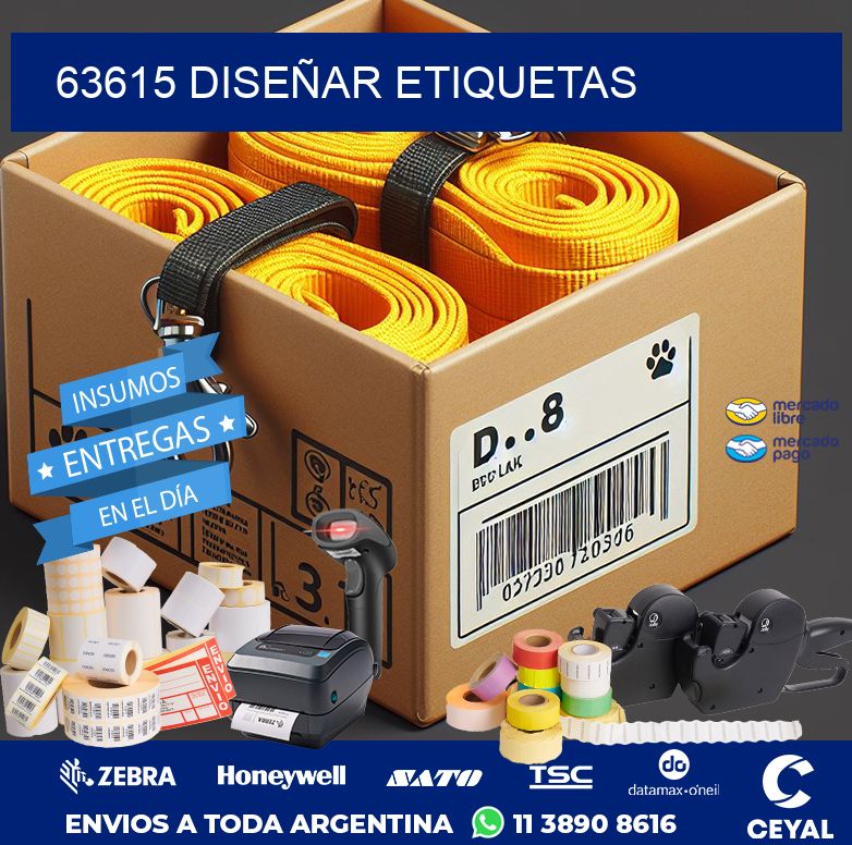 63615 DISEÑAR ETIQUETAS