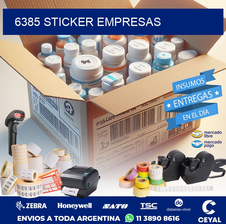 6385 STICKER EMPRESAS