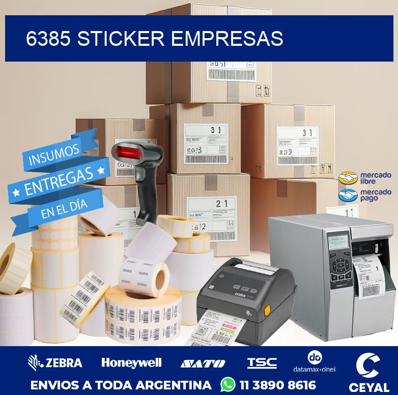 6385 STICKER EMPRESAS