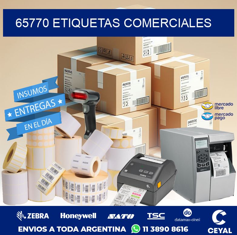 65770 ETIQUETAS COMERCIALES