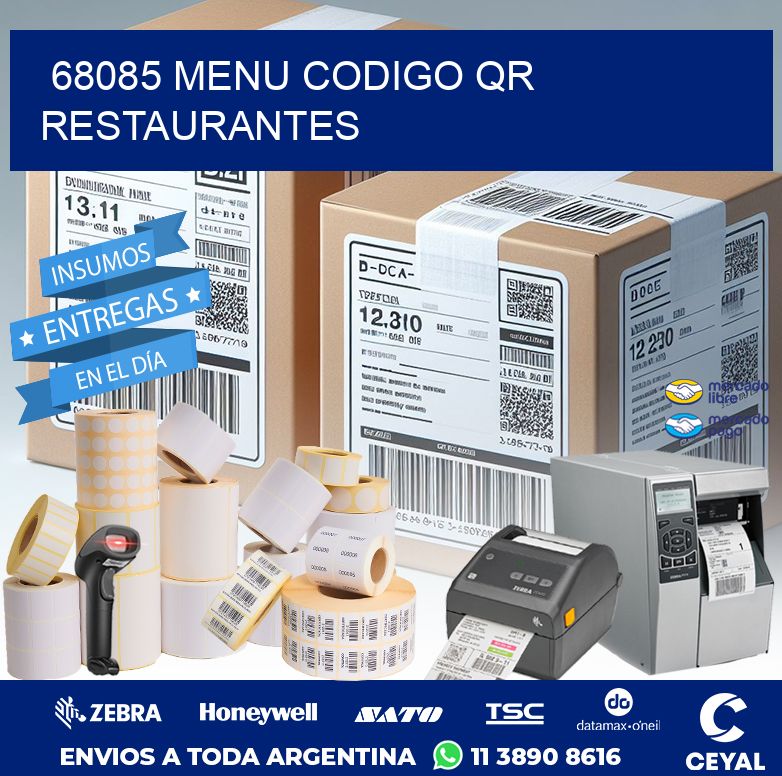 68085 MENU CODIGO QR RESTAURANTES