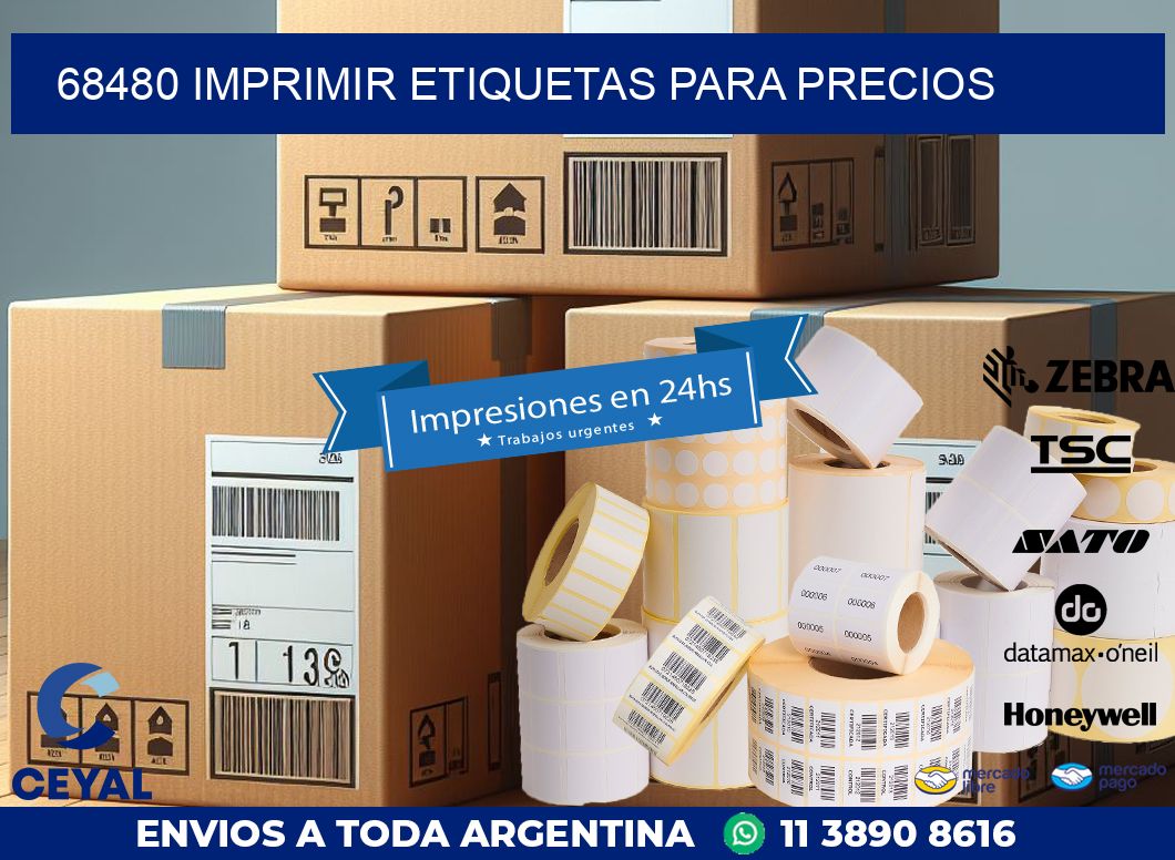 68480 IMPRIMIR ETIQUETAS PARA PRECIOS