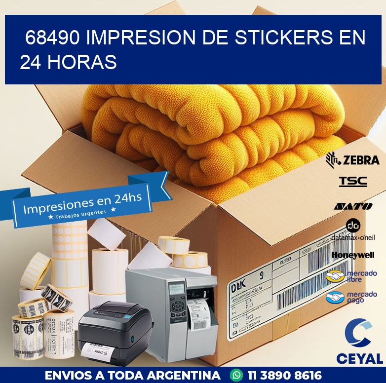 68490 IMPRESION DE STICKERS EN 24 HORAS