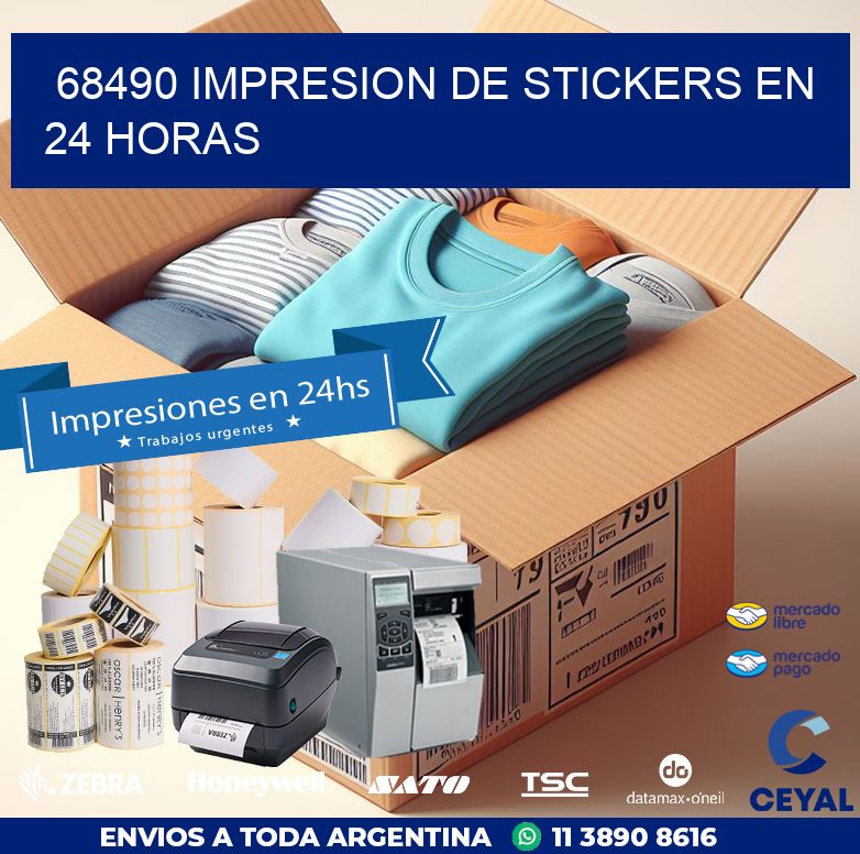 68490 IMPRESION DE STICKERS EN 24 HORAS