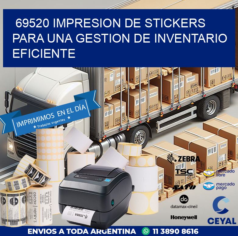 69520 IMPRESION DE STICKERS PARA UNA GESTION DE INVENTARIO EFICIENTE