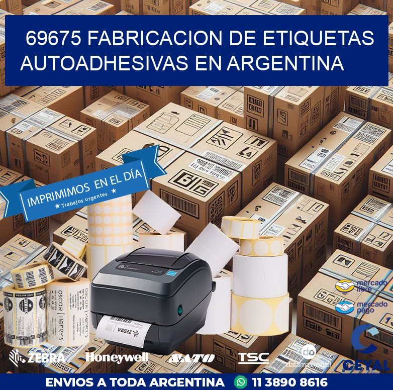 69675 FABRICACION DE ETIQUETAS AUTOADHESIVAS EN ARGENTINA