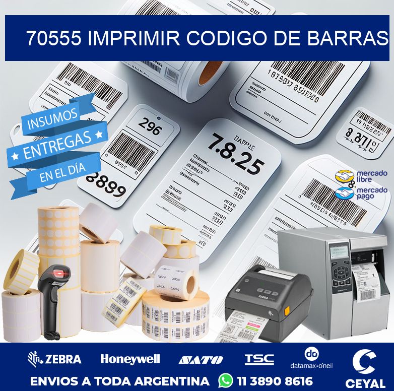 70555 IMPRIMIR CODIGO DE BARRAS