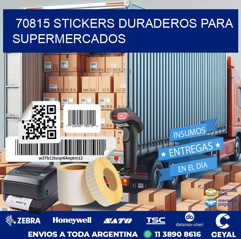70815 STICKERS DURADEROS PARA SUPERMERCADOS