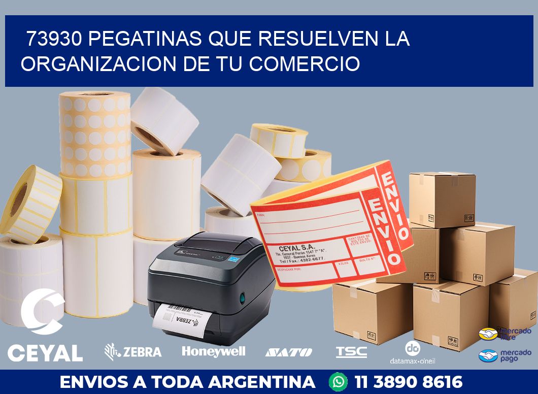 73930 PEGATINAS QUE RESUELVEN LA ORGANIZACION DE TU COMERCIO