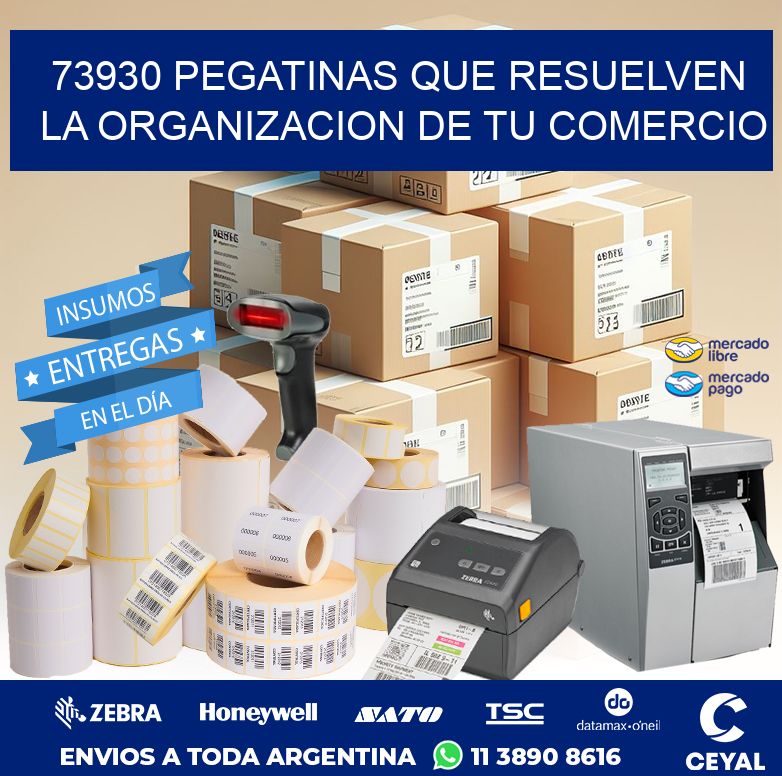 73930 PEGATINAS QUE RESUELVEN LA ORGANIZACION DE TU COMERCIO