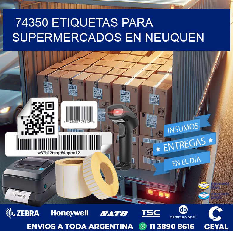 74350 ETIQUETAS PARA SUPERMERCADOS EN NEUQUEN