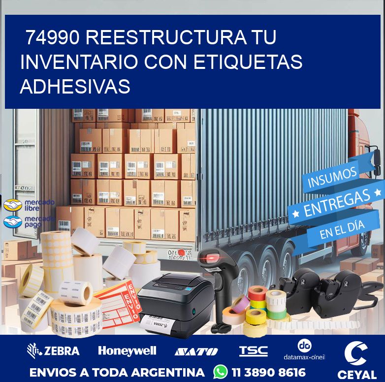 74990 REESTRUCTURA TU INVENTARIO CON ETIQUETAS ADHESIVAS