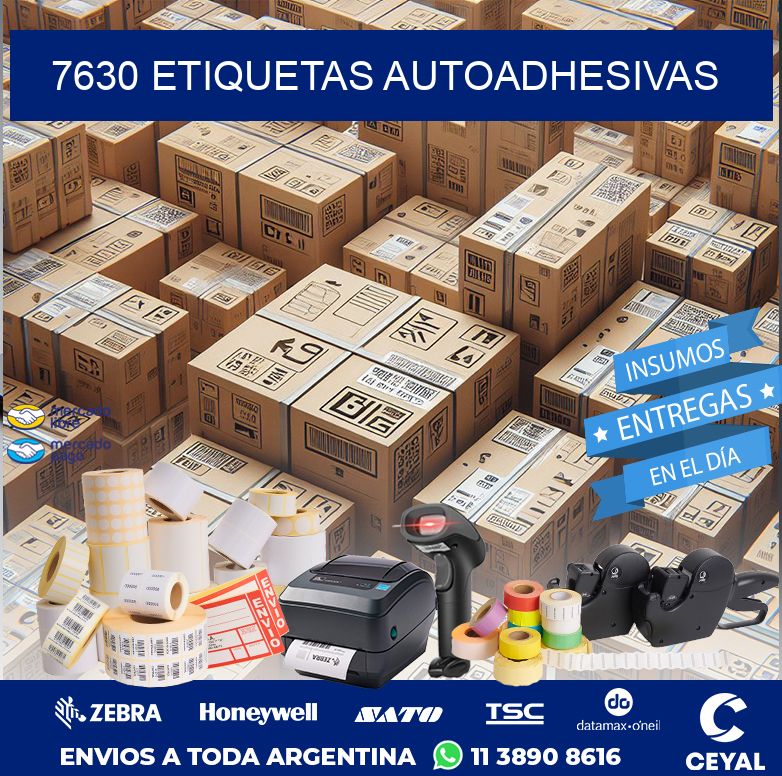 7630 ETIQUETAS AUTOADHESIVAS