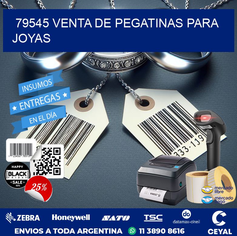 79545 VENTA DE PEGATINAS PARA JOYAS