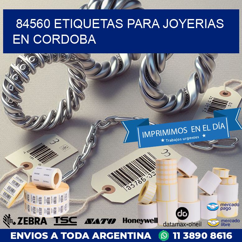 84560 ETIQUETAS PARA JOYERIAS EN CORDOBA