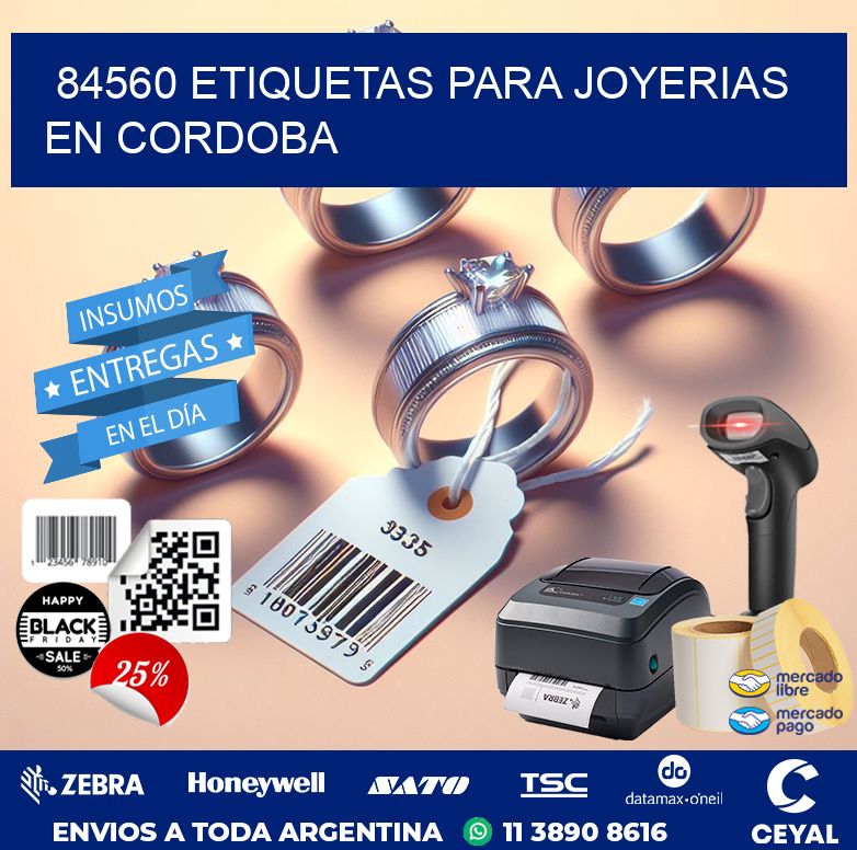 84560 ETIQUETAS PARA JOYERIAS EN CORDOBA