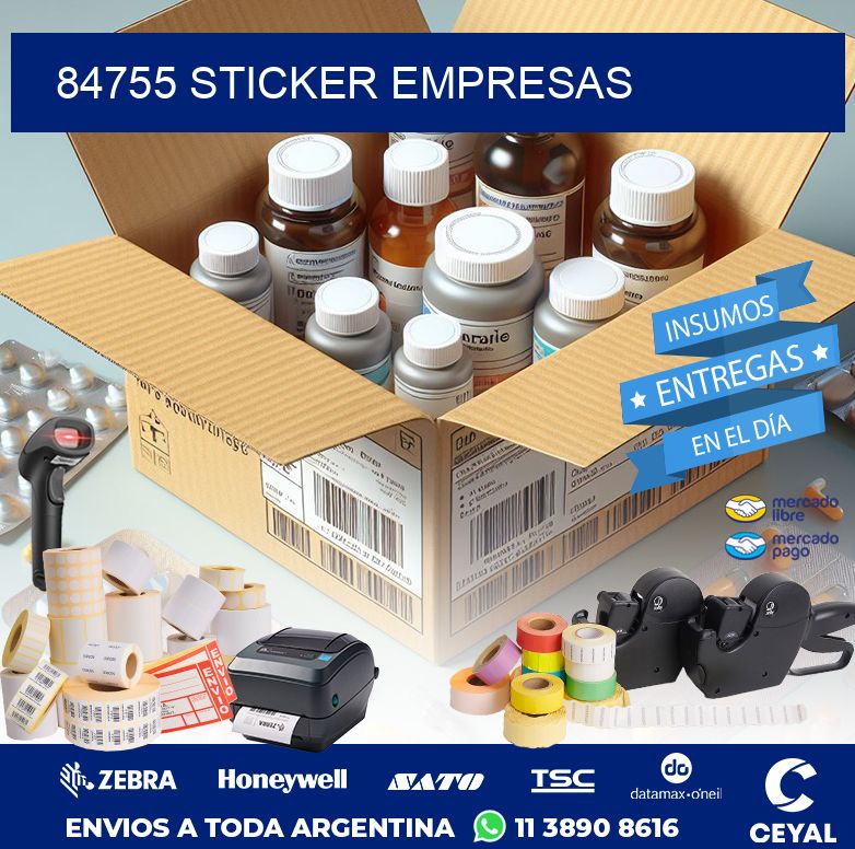84755 STICKER EMPRESAS