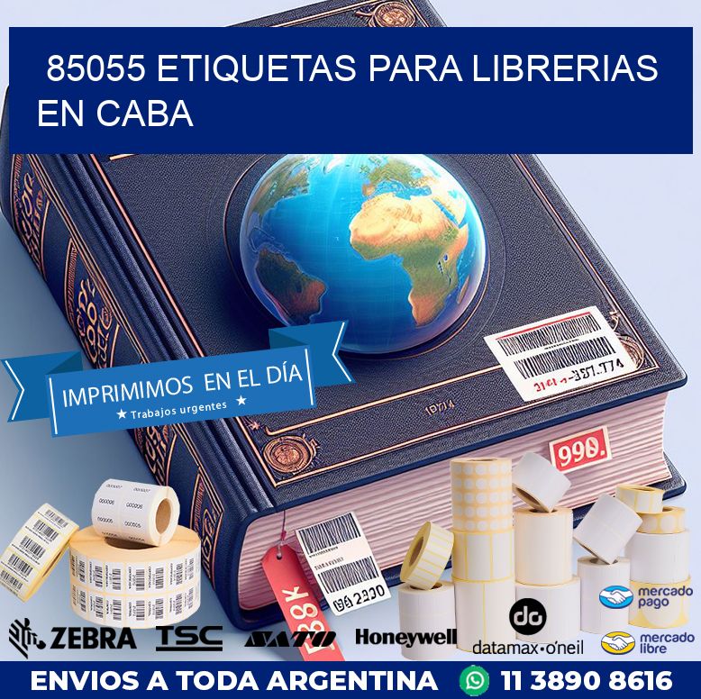 85055 ETIQUETAS PARA LIBRERIAS EN CABA