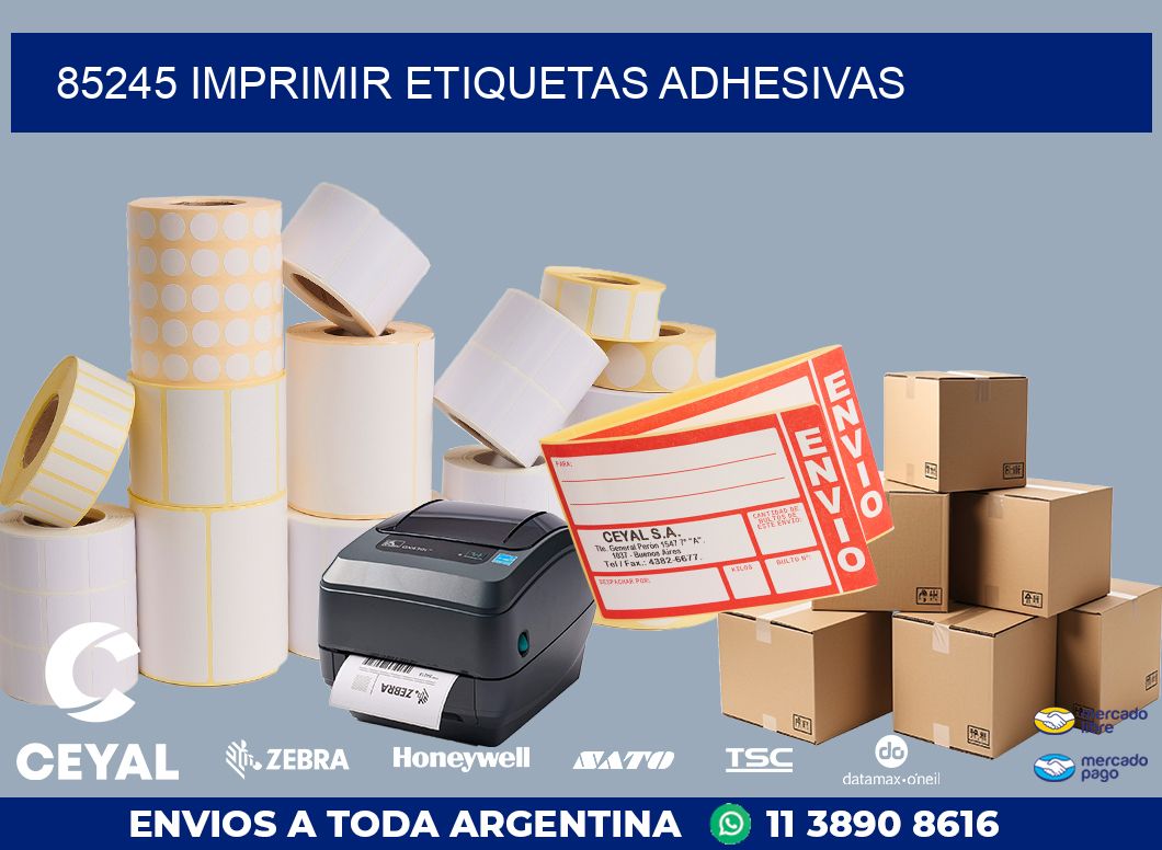 85245 IMPRIMIR ETIQUETAS ADHESIVAS