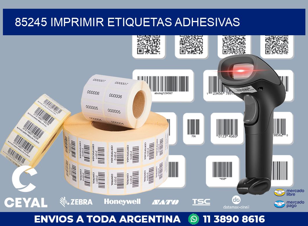 85245 IMPRIMIR ETIQUETAS ADHESIVAS