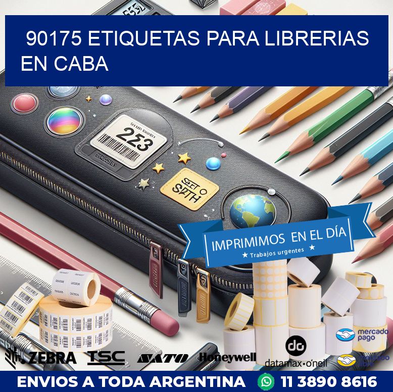 90175 ETIQUETAS PARA LIBRERIAS EN CABA