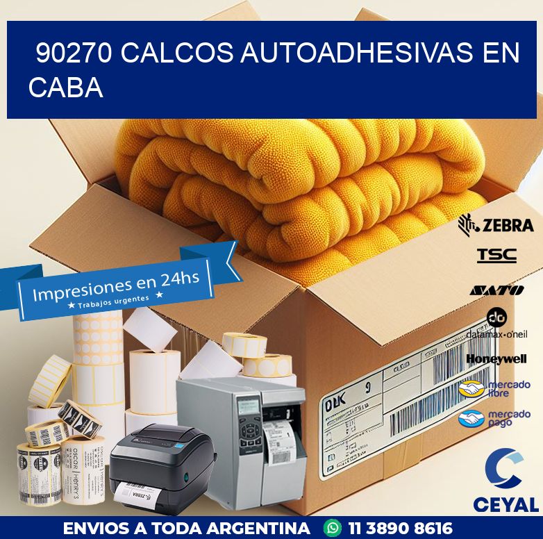 90270 CALCOS AUTOADHESIVAS EN CABA