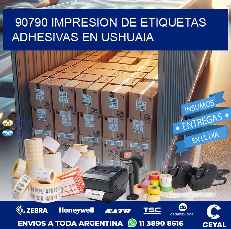 90790 IMPRESION DE ETIQUETAS ADHESIVAS EN USHUAIA
