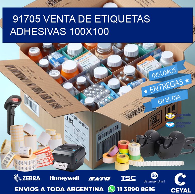91705 VENTA DE ETIQUETAS ADHESIVAS 100X100