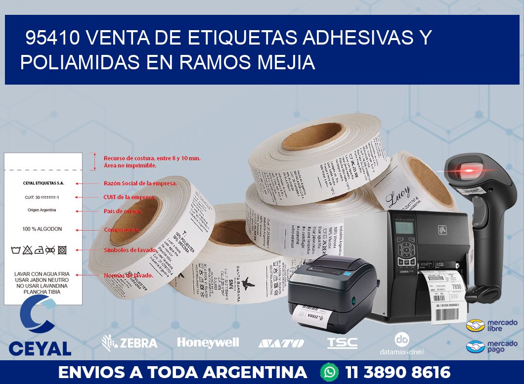 95410 VENTA DE ETIQUETAS ADHESIVAS Y POLIAMIDAS EN RAMOS MEJIA