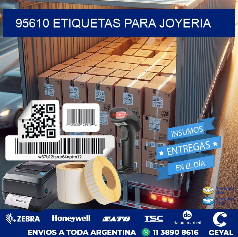 95610 ETIQUETAS PARA JOYERIA