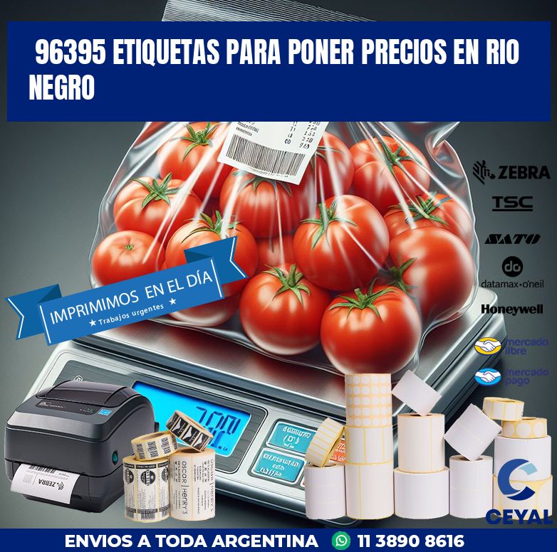 96395 ETIQUETAS PARA PONER PRECIOS EN RIO NEGRO