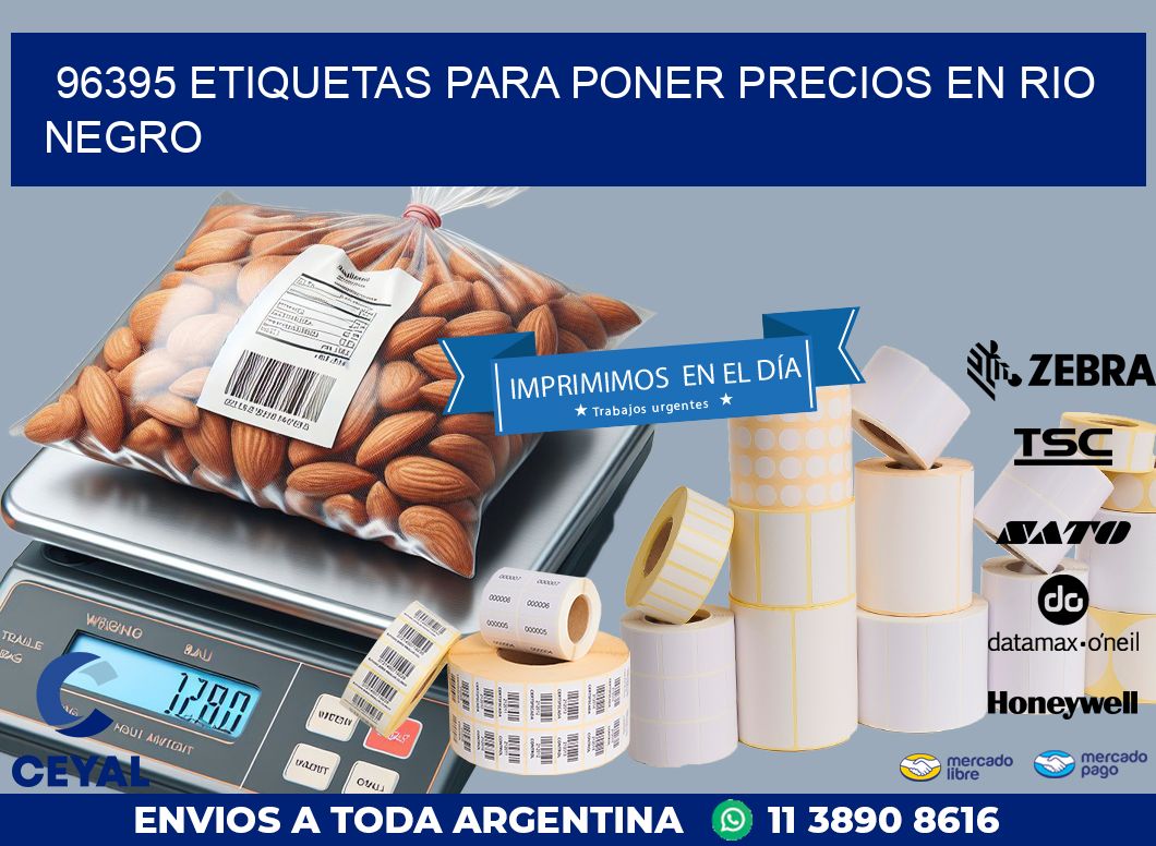 96395 ETIQUETAS PARA PONER PRECIOS EN RIO NEGRO