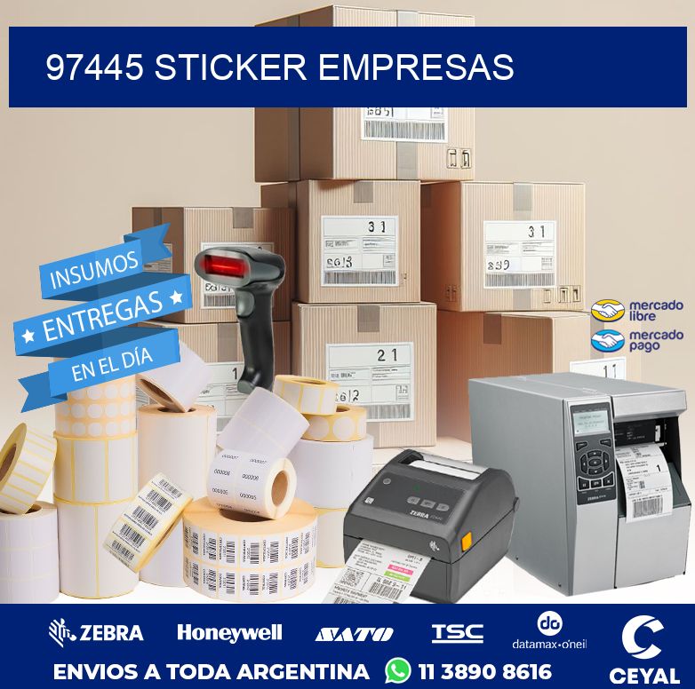 97445 STICKER EMPRESAS