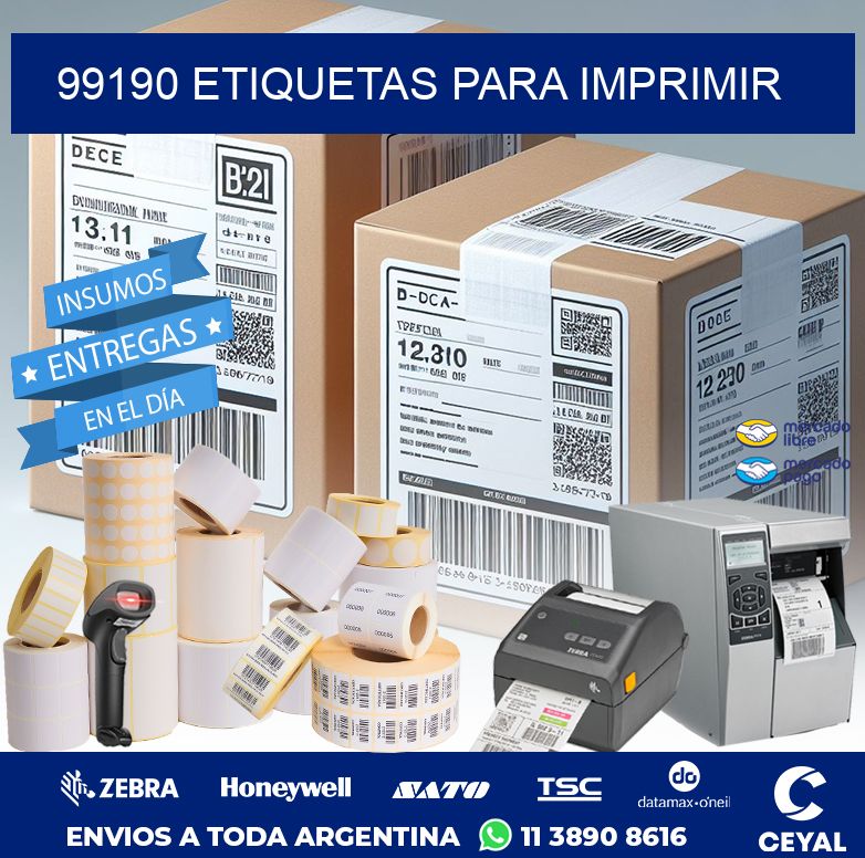 99190 ETIQUETAS PARA IMPRIMIR
