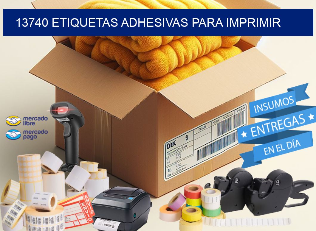13740 etiquetas adhesivas para imprimir