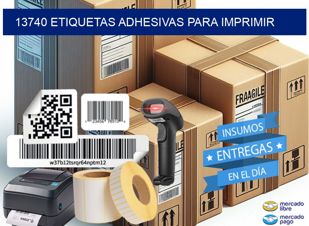 13740 etiquetas adhesivas para imprimir