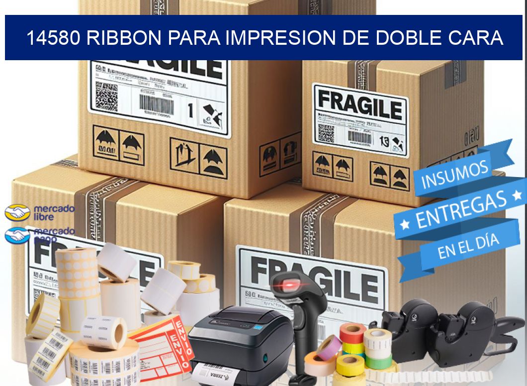 14580 RIBBON PARA IMPRESION DE DOBLE CARA