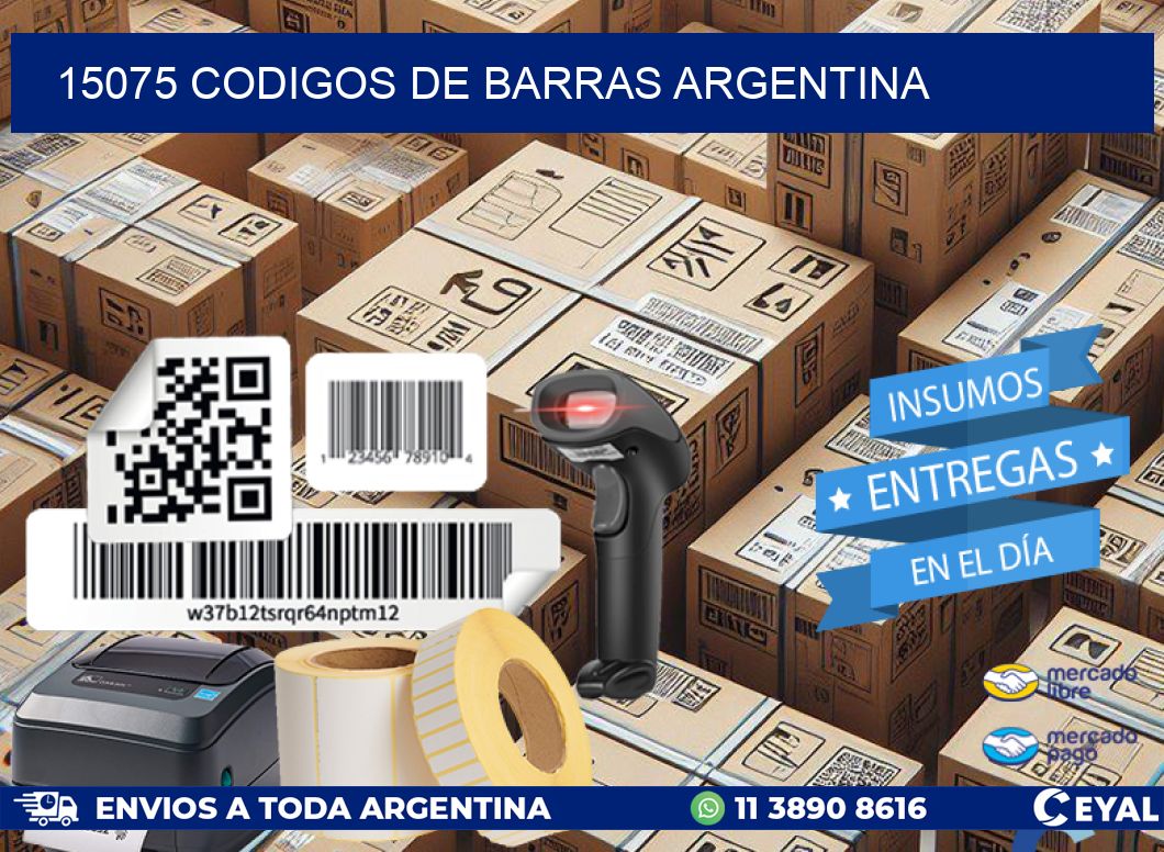 15075 CODIGOS DE BARRAS ARGENTINA