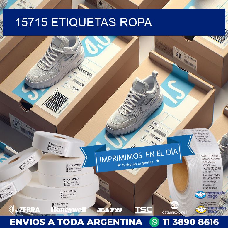 15715 ETIQUETAS ROPA