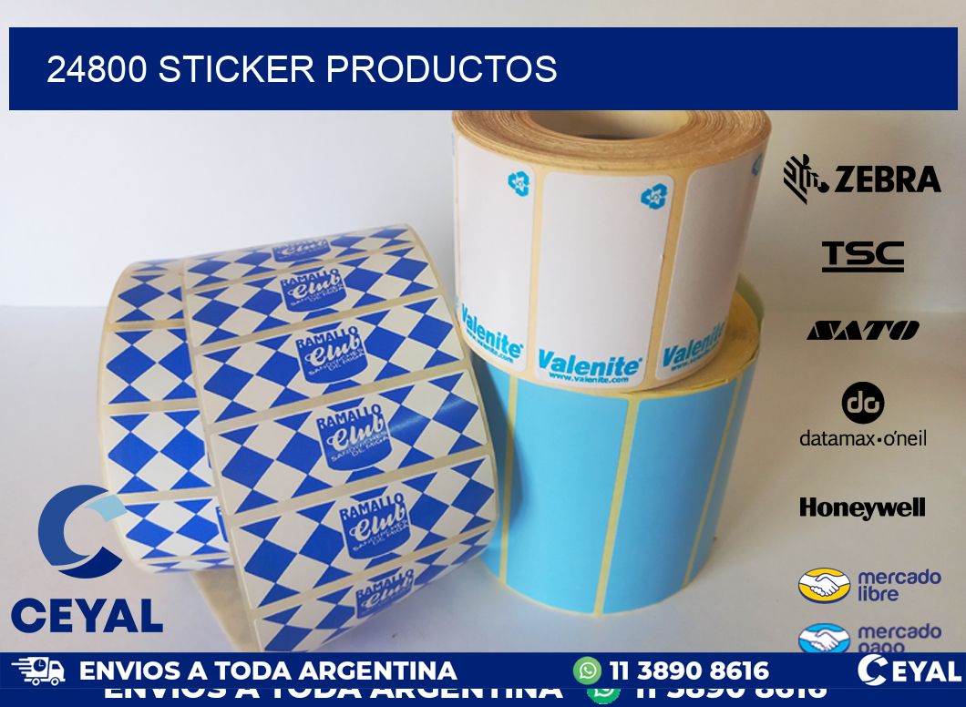 24800 Sticker productos