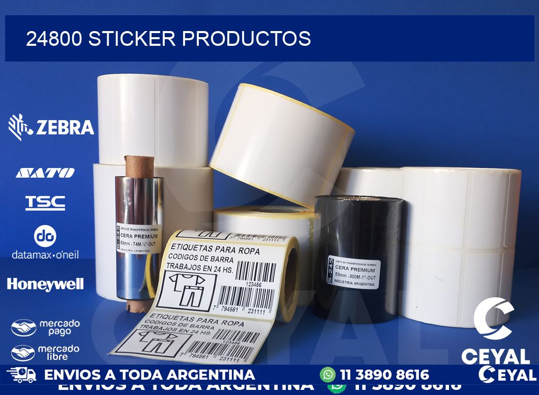 24800 Sticker productos
