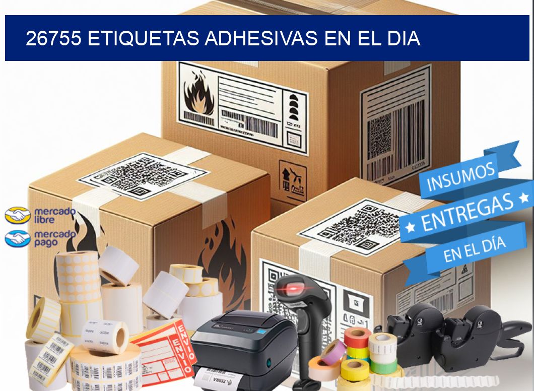 26755 etiquetas adhesivas en el dia