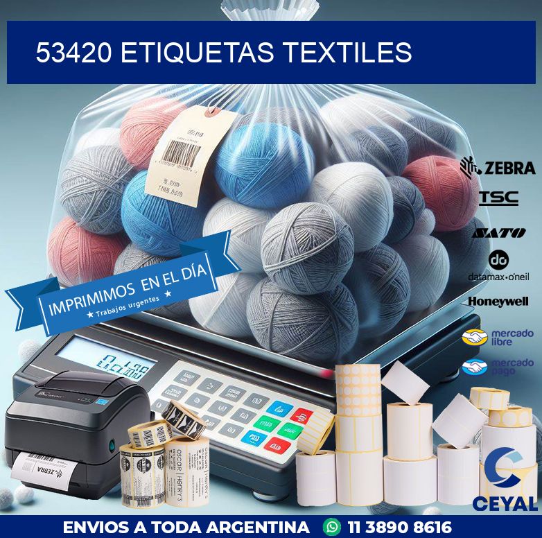 53420 ETIQUETAS TEXTILES