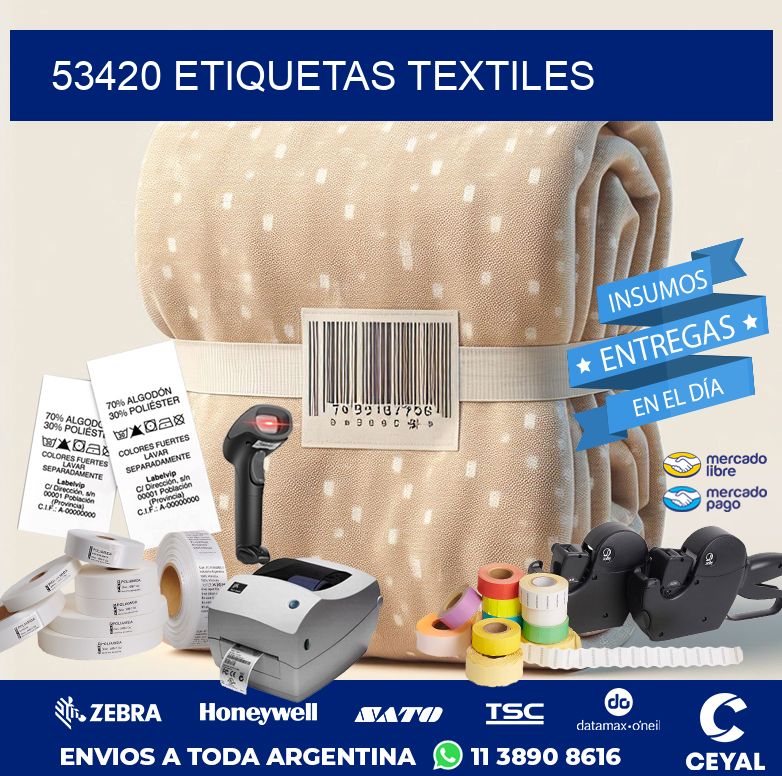 53420 ETIQUETAS TEXTILES
